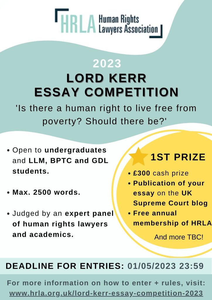 law essay competition 2023 uk